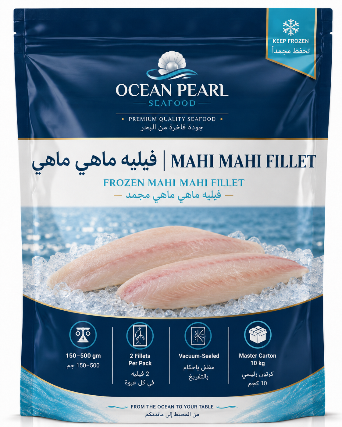 Ocean Pearl Premium Mahi Mahi Fillet B2B Pack